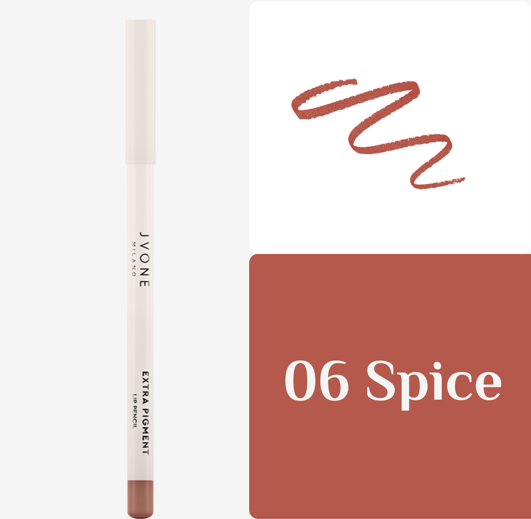 Jvone Milano Extra Pigment Lip Pencil - 1,1g | جيفون ميلانو قلم تحديد الشفاه - 1.1 غ