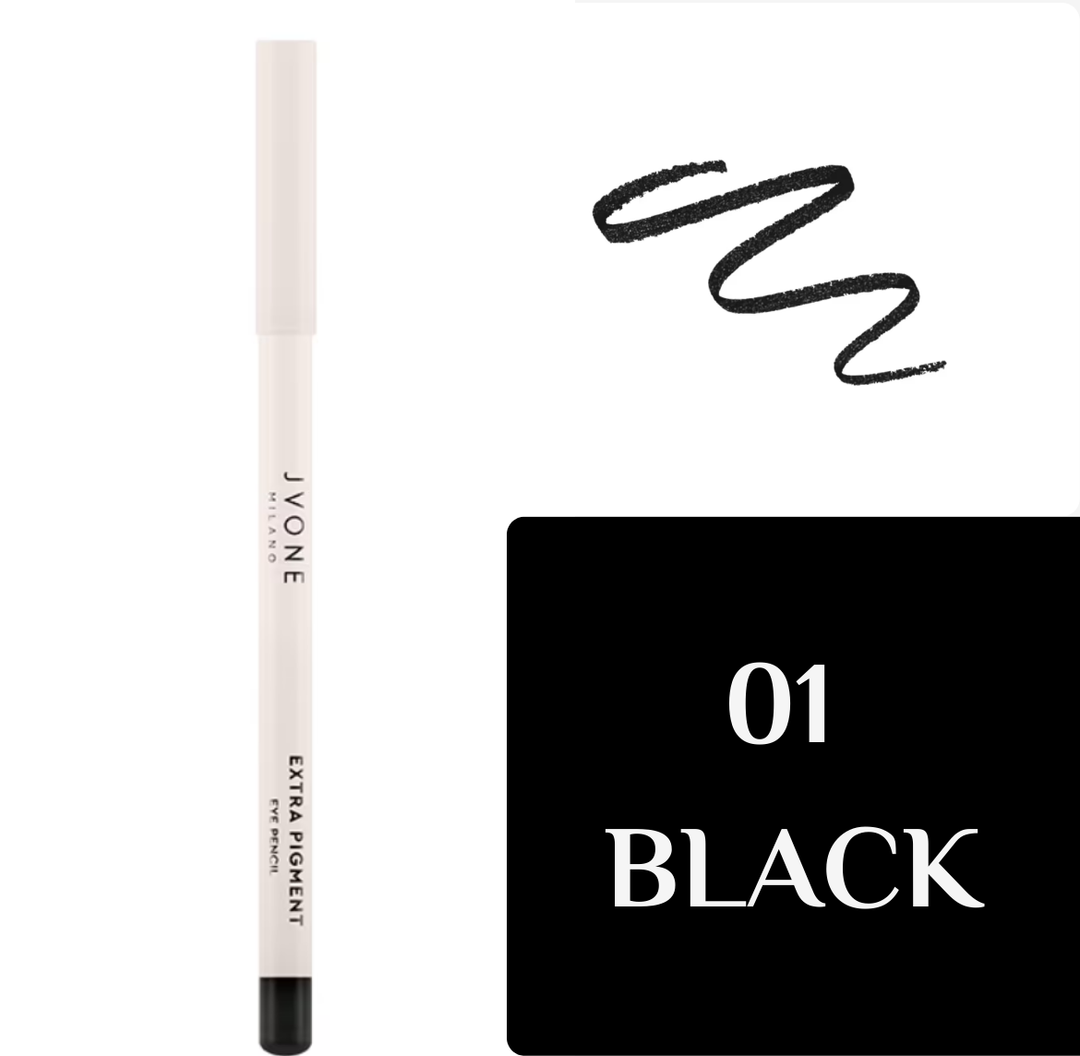 Jvone Milano Extra Pigment Eye Pencil - 1,2g | جيفوني ميلانو قلم تحديد العيون - 1.2 غ