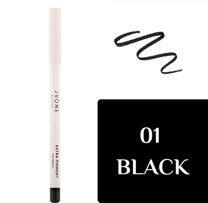 Jvone Milano Extra Pigment Eye Pencil - 1,2g | جيفوني ميلانو قلم تحديد العيون - 1.2 غ