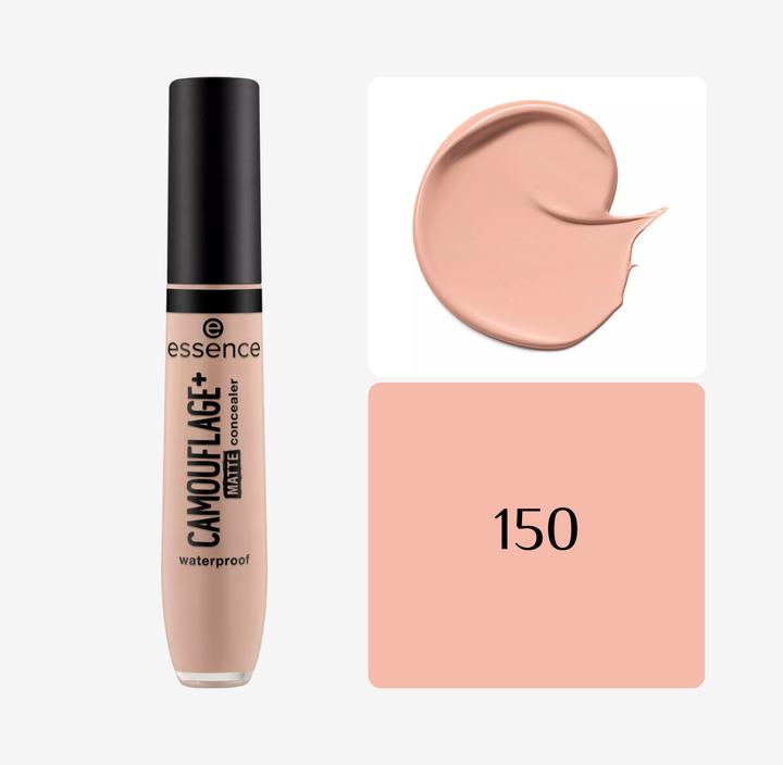 Essence Concealer - Camouflage+ Matt Concealer - 8ml | كونسيلر إيسنس – كمالفلاغ+ كونسيلر مات – 8 مل