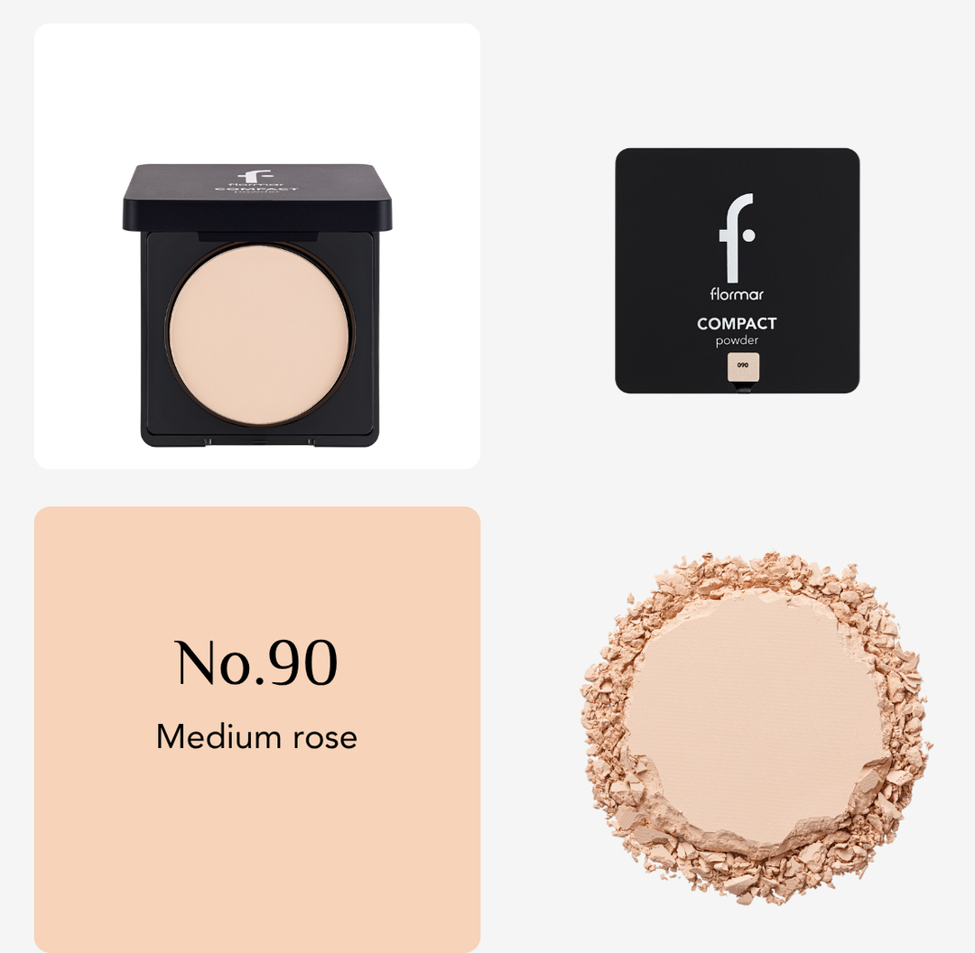 Flormar C.Powder Compact Powder - 11g  | فلورمار سي  كومباكت باودر - 11 غرام