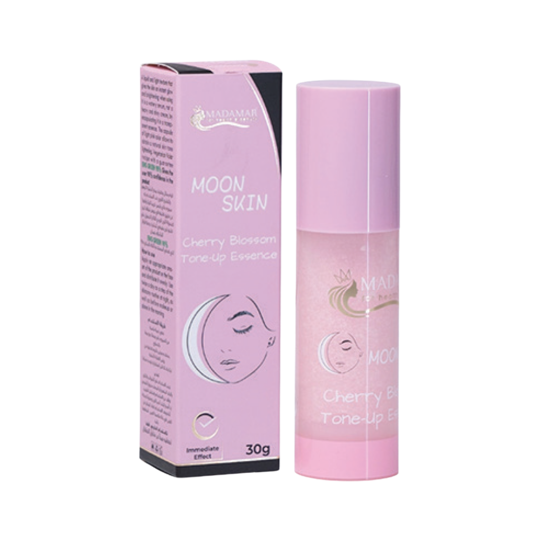 Madamar Moon Skin cherry blossom tone up essence stick bottle 30g with pink box packaging