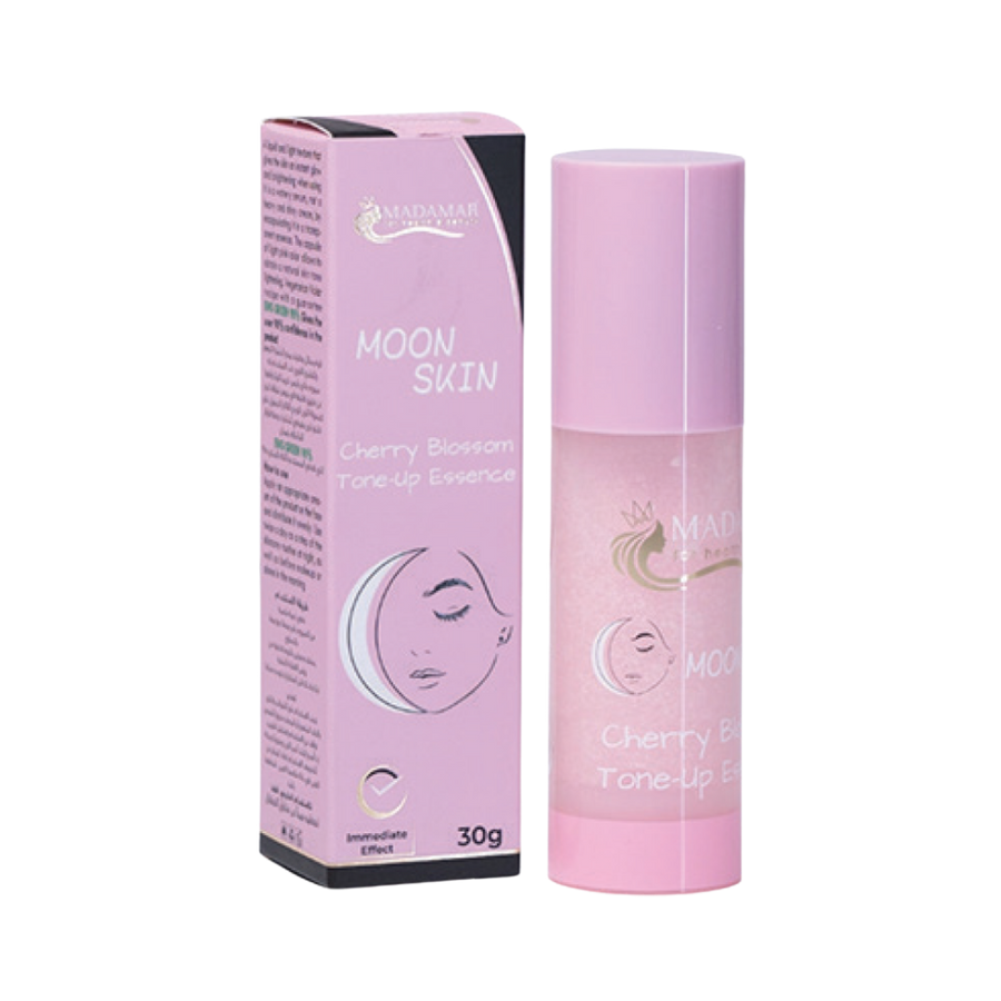 Madamar Moon Skin cherry blossom tone up essence stick bottle 30g with pink box packaging