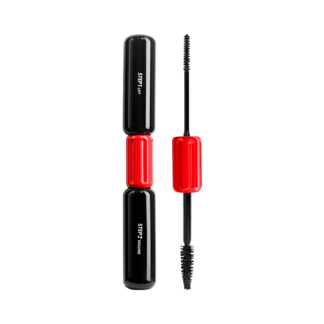The Professional Mascara dual-step volumizing mascara with lift and volume brushes packaging