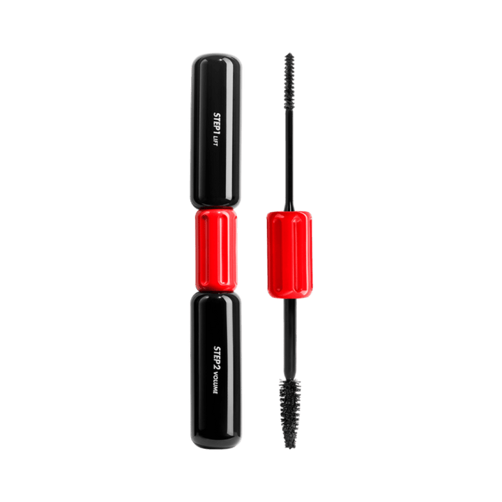 The Professional Mascara dual-step volumizing mascara with lift and volume brushes packaging
