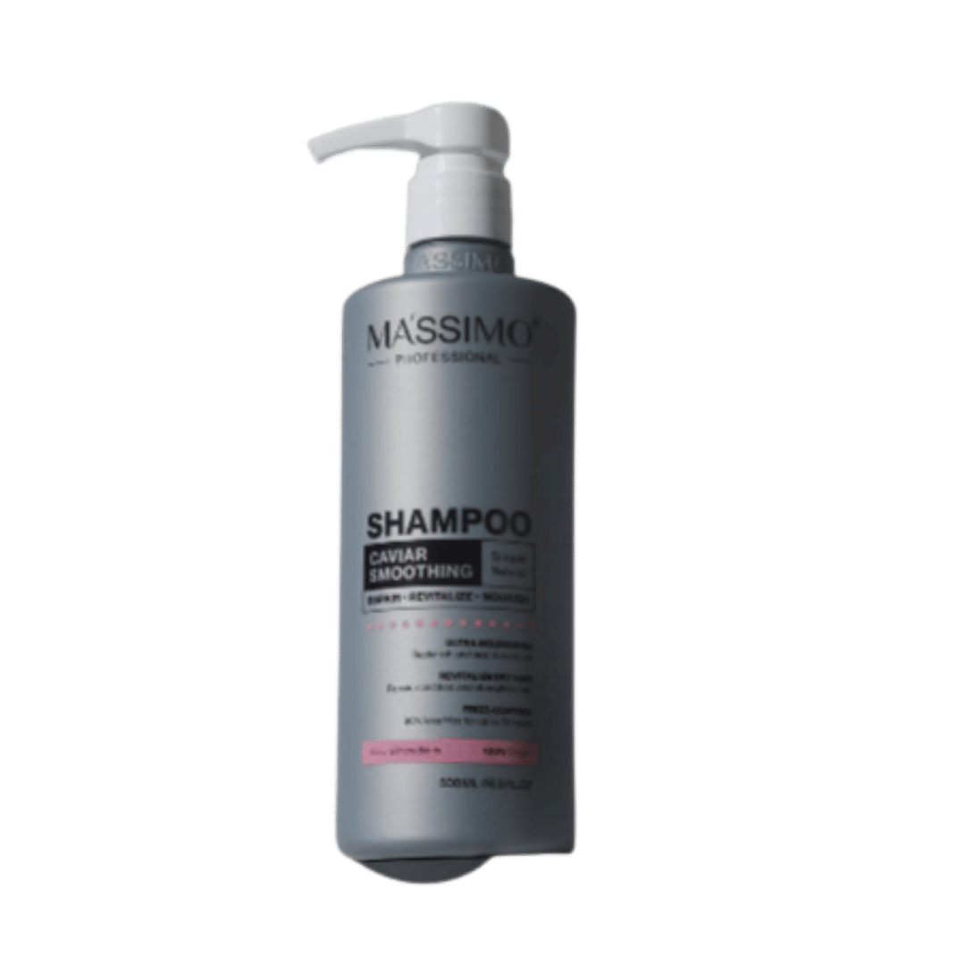 MASSIMO Shampoo Caviar Smoothing - 500ml | ماسيمو شامبو كافيار ملس - 500مل