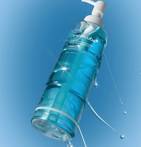 Medicube ZERO PORE BLACKHEAD DEEP CLEANSING OIL - 205ml | ميدي كيوب زيرو بور غسول زيتي لتنظيف المسام - 205 مل
