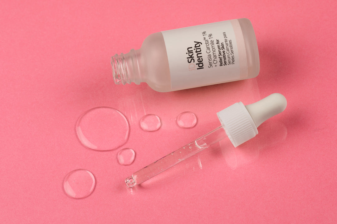 iD Skin Identity Relief Serum for Sensitive Skin 2% - 30ml | اي دي سكين سيروم مُهدِّئ للبشرة الحساسة - سينسيا كاروتا 1% + بابونج 1% - 30 مل