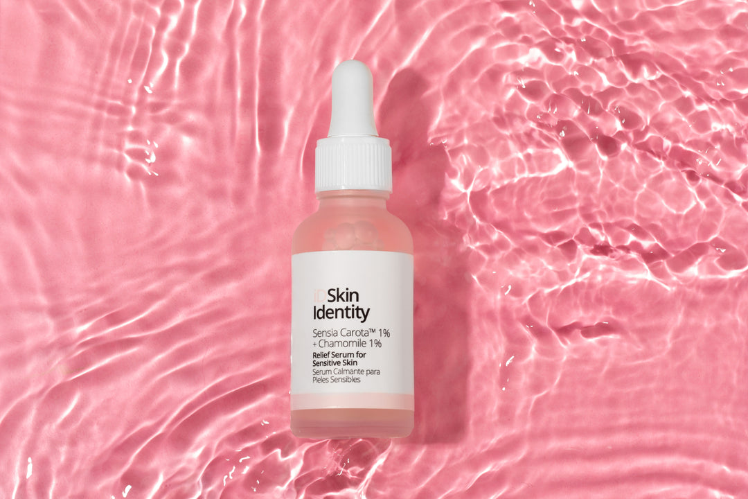 iD Skin Identity Relief Serum for Sensitive Skin 2% - 30ml | اي دي سكين سيروم مُهدِّئ للبشرة الحساسة - سينسيا كاروتا 1% + بابونج 1% - 30 مل