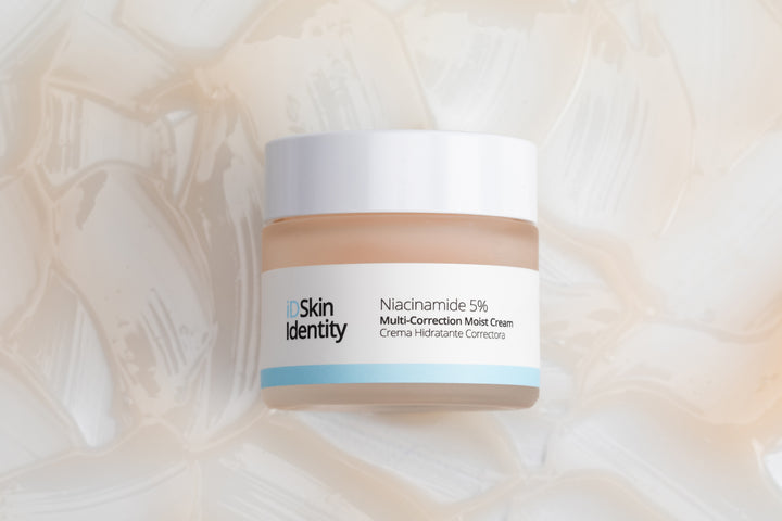 iD Skin Identity 5% Niacinamide Correcting - 50ml | اي دي سكين كريم كريم مرطب متعدد الفوائد لإصلاح البشرة - نياسيناميد 5%- 50 مل