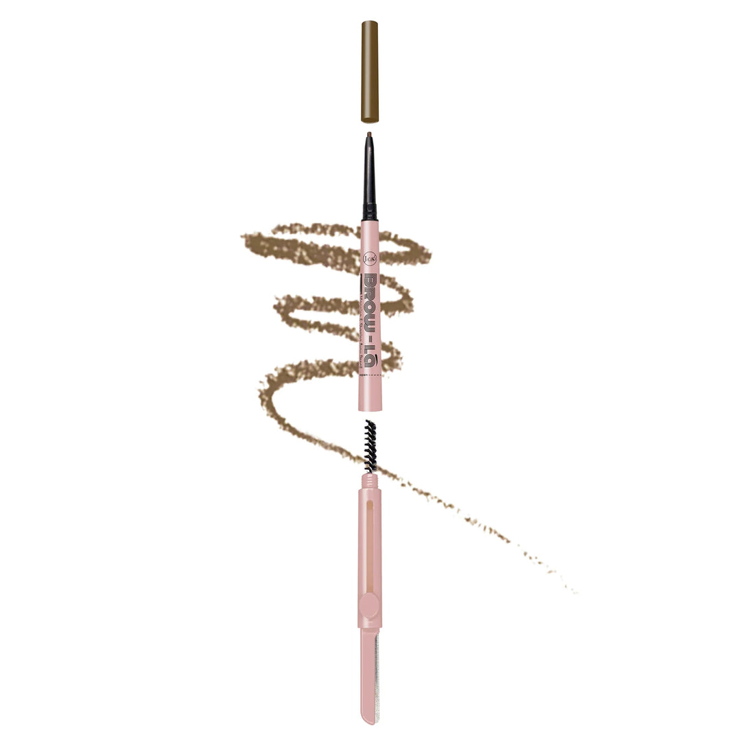 J. Cat 3-in-1 Mapping & Shaping Brow Pencil - 0.08g | جي كات قلم الحواجب 3 في 1 - 0.08 غ
