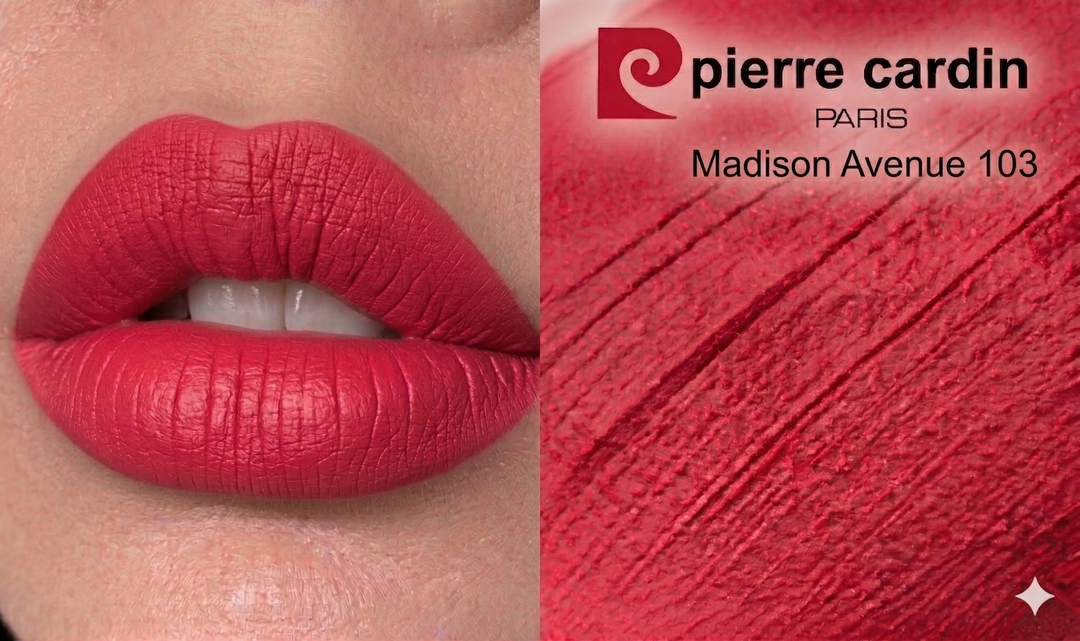 Pierre Cardin Staylong Lipcolor-Kissproof - 5ml | بيير كاردان أحمر شفاه سائل مات  - 5مل