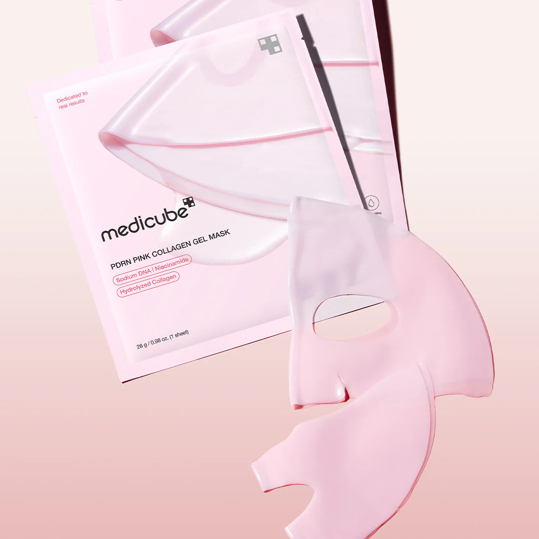 Medicube PDRN Pink Collagen Gel Mask 1 Sheet x 4 - 20g | ميديكيوب قناع بي دي آر - 20غ #3