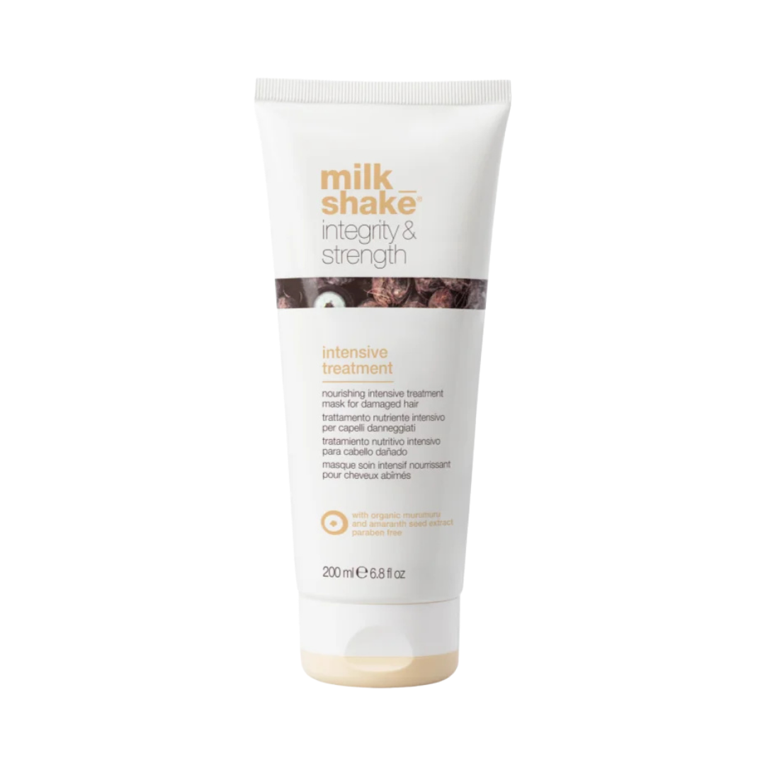 Milk Shake Integrity & Strength Intensive Treatment, nourishing hair mask for damaged hair, 200ml tube. 