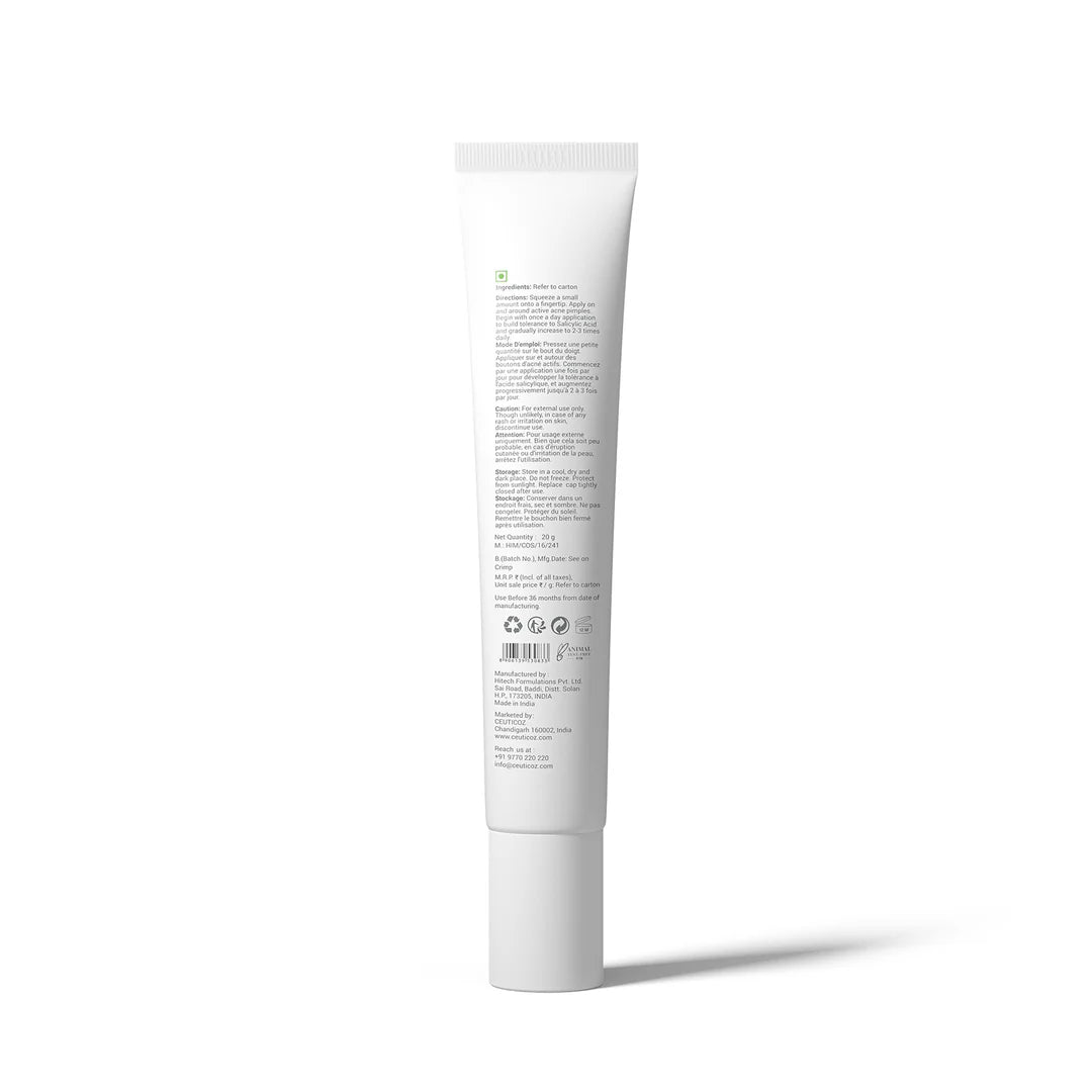 Ceuticoz Moduseb Anti-Acne Gel - 20g | سيوتيكوز جل مضاد لحب الشباب - 20غ