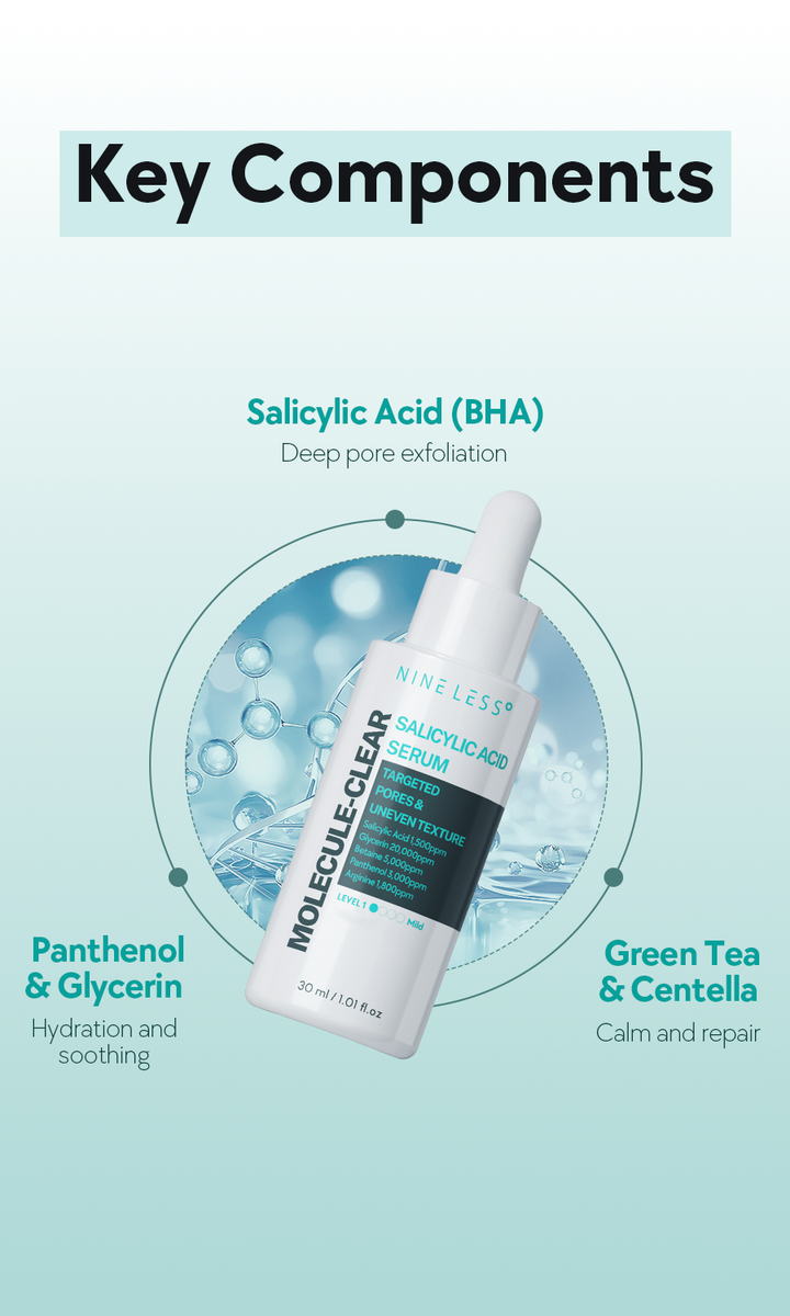 NINELESS - Molecule-Clear Salicylic Acid Serum - 30ml | نينا ليس سيروم حمض الساليسيليك - 30مل #2