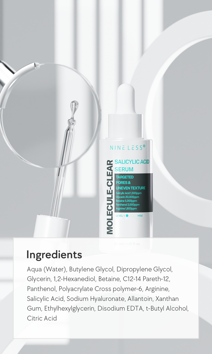 NINELESS - Molecule-Clear Salicylic Acid Serum - 30ml | نينا ليس سيروم حمض الساليسيليك - 30مل #4