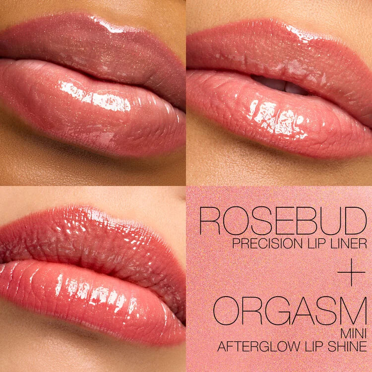 Nars Line & Shine Lip Duo ~ Rosebud/Orgasm - 3.7ml | نارس مجموعة مكياج الشفاه لاين اند شاين - 3.7 مل
