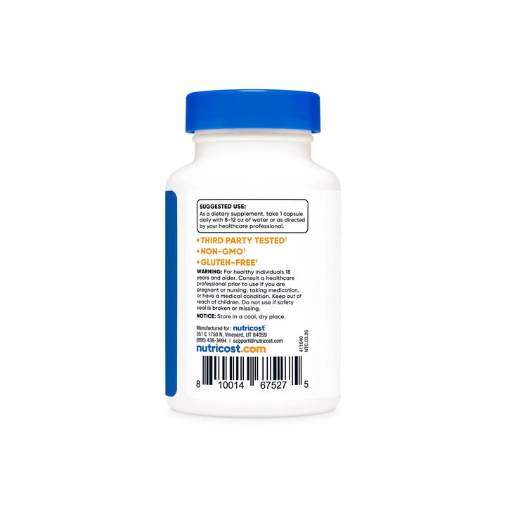 Nutricost Tudca 250mg - 60 Capsules | نيوتريكوست تودكا 250 ملغ - 60 كبسولة