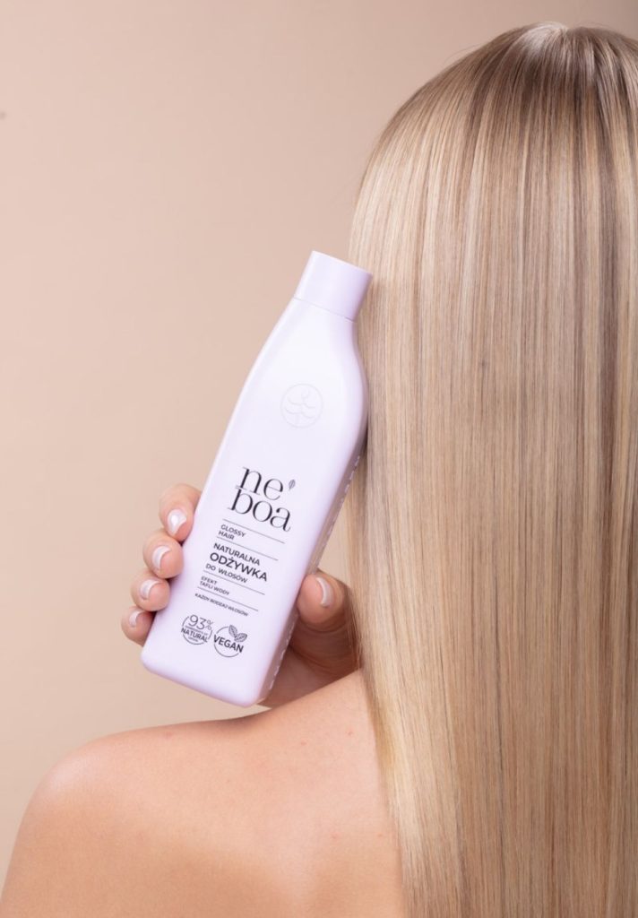 Neboa Glossy Hair Conditioner  93% Natural - 300ml | نيبوا بلسم للشعر بمكونات طبيعية - 300 مل