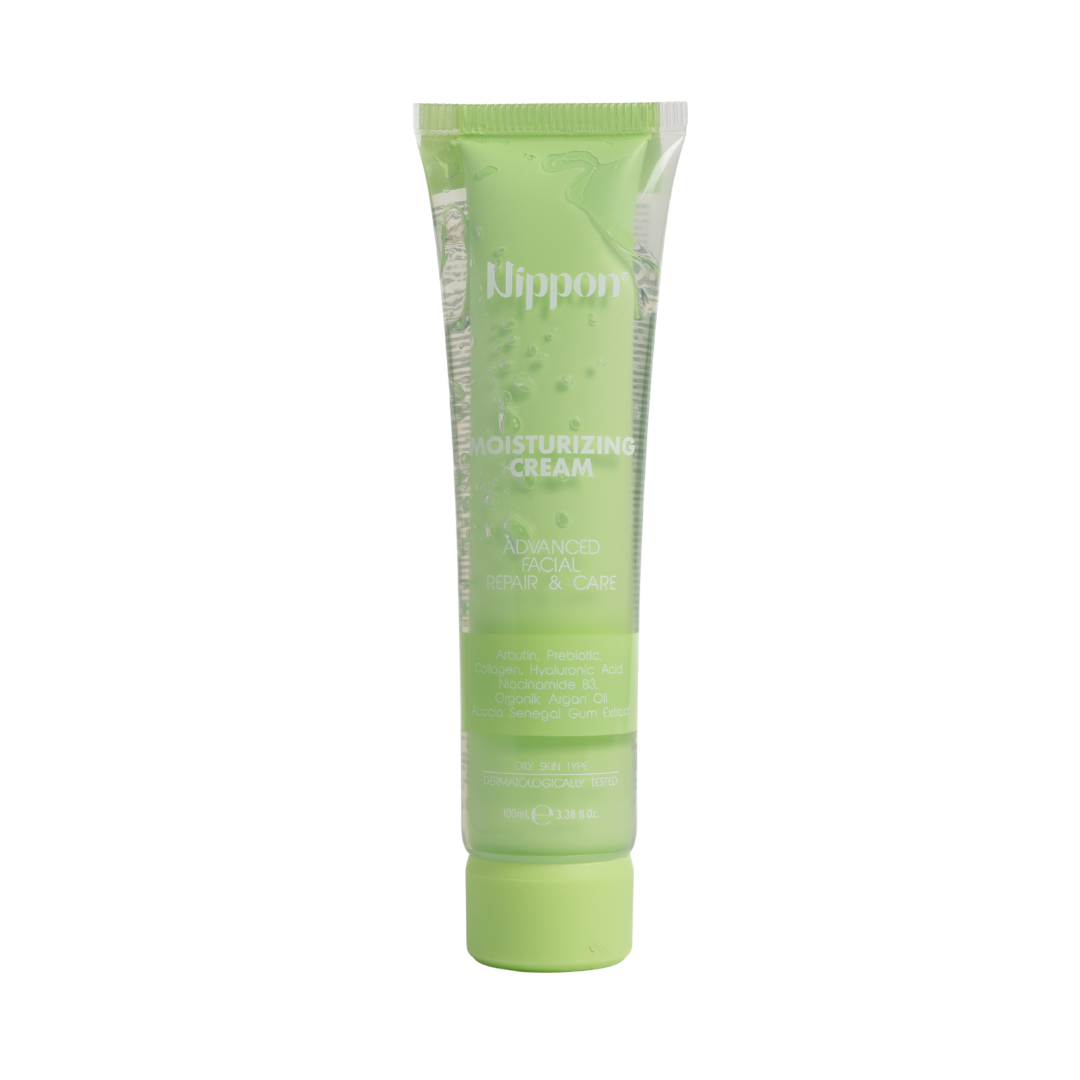 Nippon Moisturizing Cream Advanced Facial Repair & Care 100ml tube for oily skin