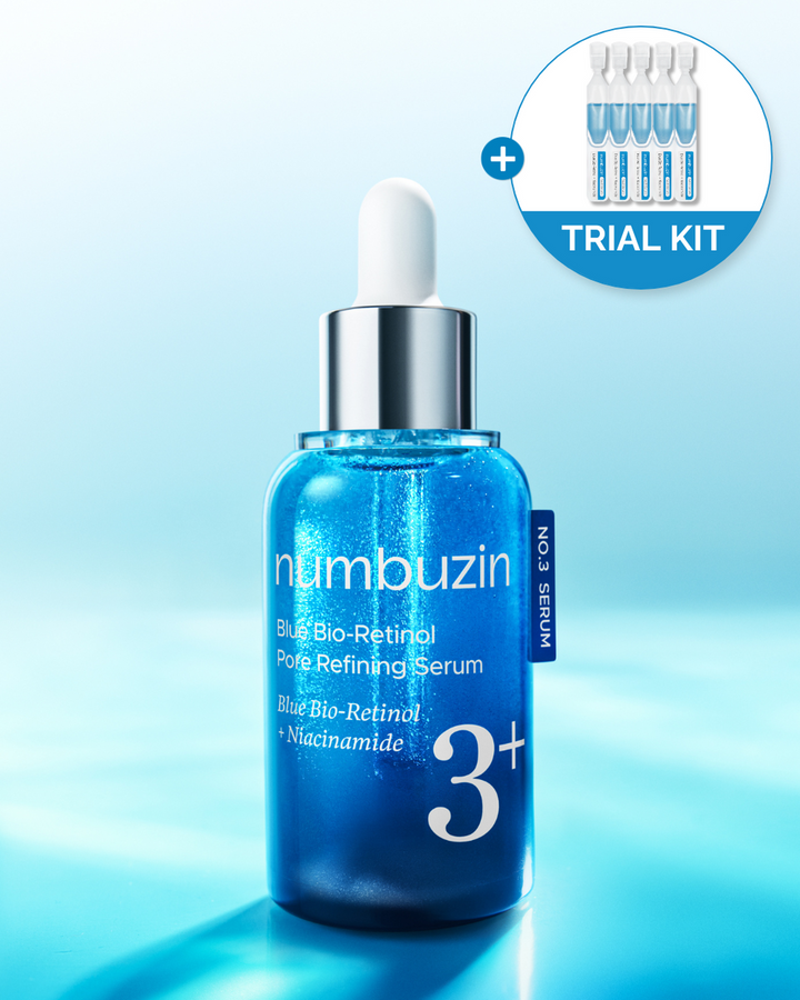 Numbuzin No.3 Blue Bio-Retinol Pore Refining Serum - 30ml | نومبوزين سيروم دلائل المسام 3+ - 30مل #1