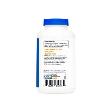 Nutricost Omega 3 2500 mg - 120 softgels | نوتريكوست أوميغا-3 2500 ملغ - 120 سوفت جل