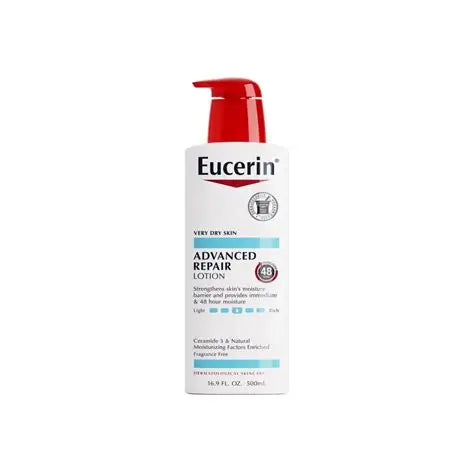 Eucerin Advanced Repair Lotion - 500ml |يوسيرين لوشن الإصلاح المتقدم - 500 مل