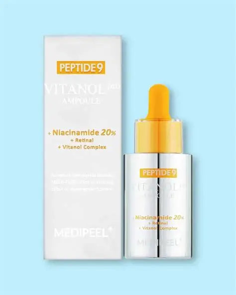 Medi-Peel Peptide9 Vitanol Ampoule Pro -30ml | ميدي-بيل بيبتايد 9 فيتانول أمبول برو – 30 مل