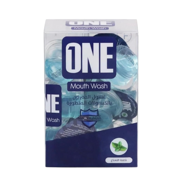 ONE Mouth Wash Mint - 15ml - 20 Capsules | وان غسول فم - 20 كبسولة #1