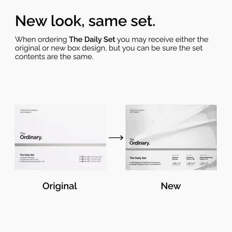 THE ORDINARY The Daily Set | ذا اورديناري مجموعة العناية اليومية