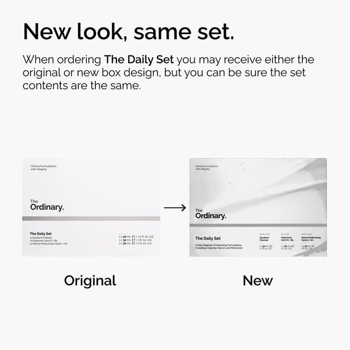 THE ORDINARY The Daily Set | ذا اورديناري مجموعة العناية اليومية