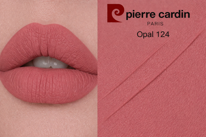 Pierre Cardin Staylong Lipcolor-Kissproof - 5ml | بيير كاردان أحمر شفاه سائل مات  - 5مل