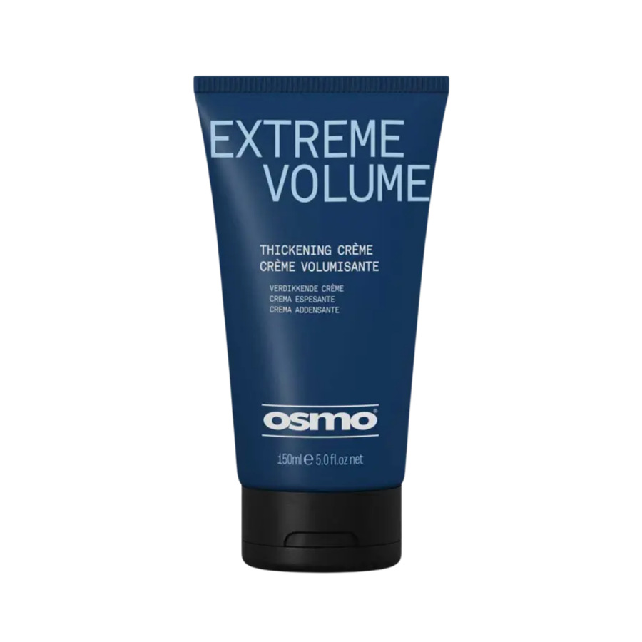 Osmo Extreme Volume Thickening Crème, 150ml, dark blue squeeze tube with black flip-top ca