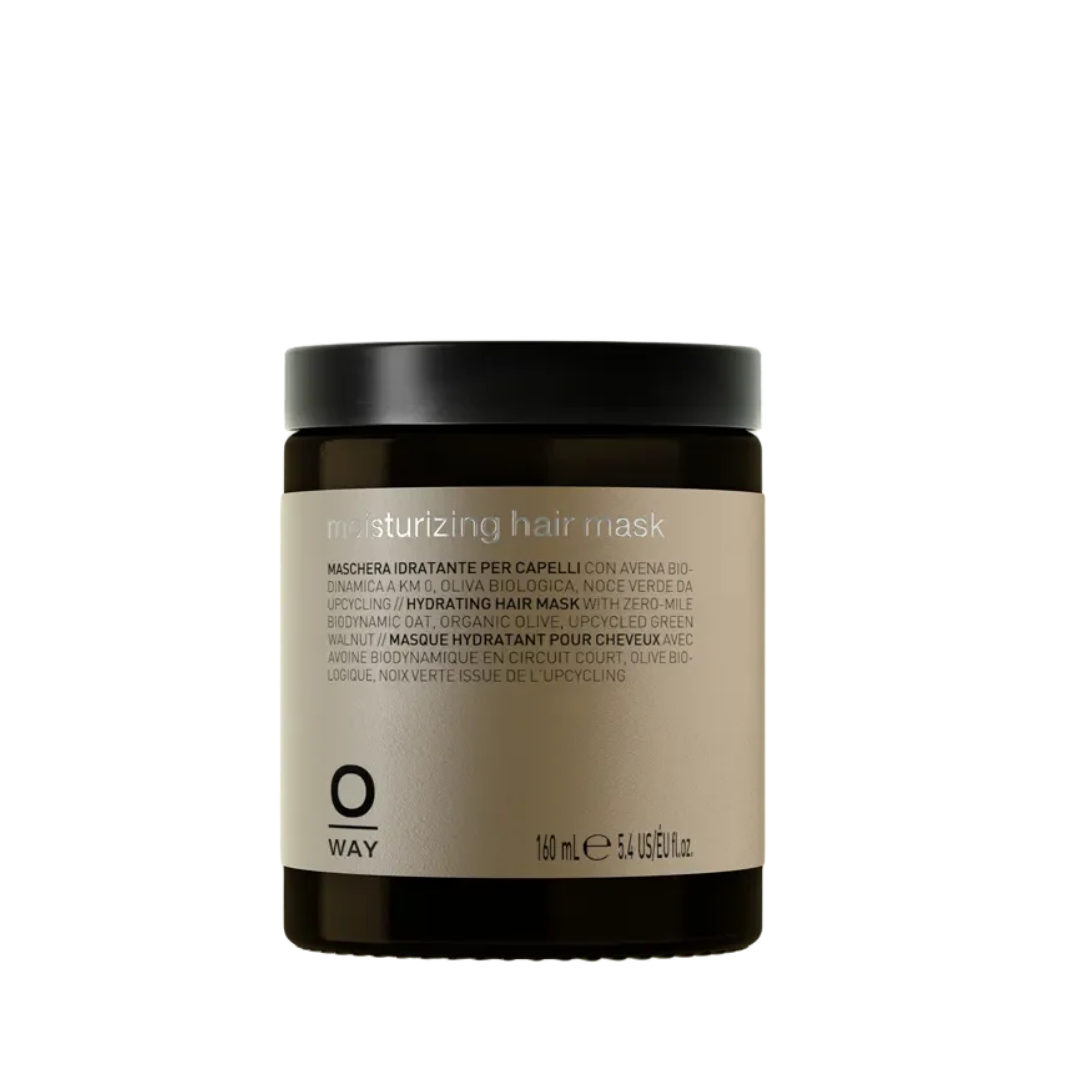 Oway Moisturizing Hair Mask with organic ingredients 150 ml jar packaging