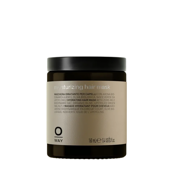 Oway Moisturizing Hair Mask with organic ingredients 150 ml jar packaging