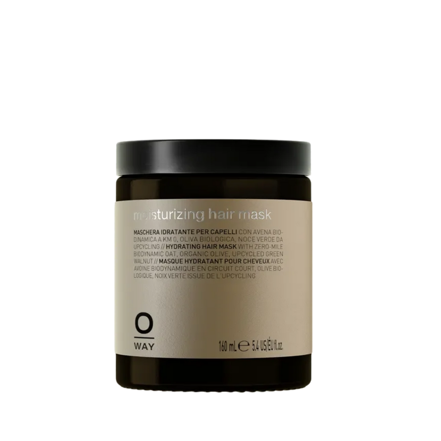 Oway Moisturizing Hair Mask with organic ingredients 150 ml jar packaging