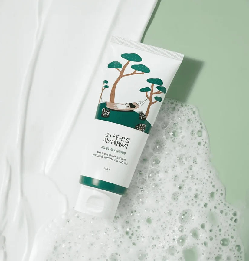 Round Lab Pine Calming Cica Cleanser - 150ml | راوند لاب غسول وجه للطيف غير مسبب للتهيج - 150 مل