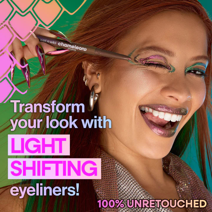 Wet N Wild Chameleon Chrome Eyeliner, Waterproof - 0.2g | ويت ان وايلد ايلاينر كاميليون كروم مقاوم للماء - 0.2 غرام - 0.2غ