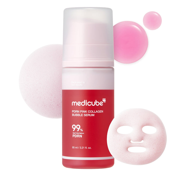 Medicube PDRN Pink Collagen Bubble Serum - 95ml | ميديكيوبي سيروم فقاعة كولاجين وردي - 95مل #2