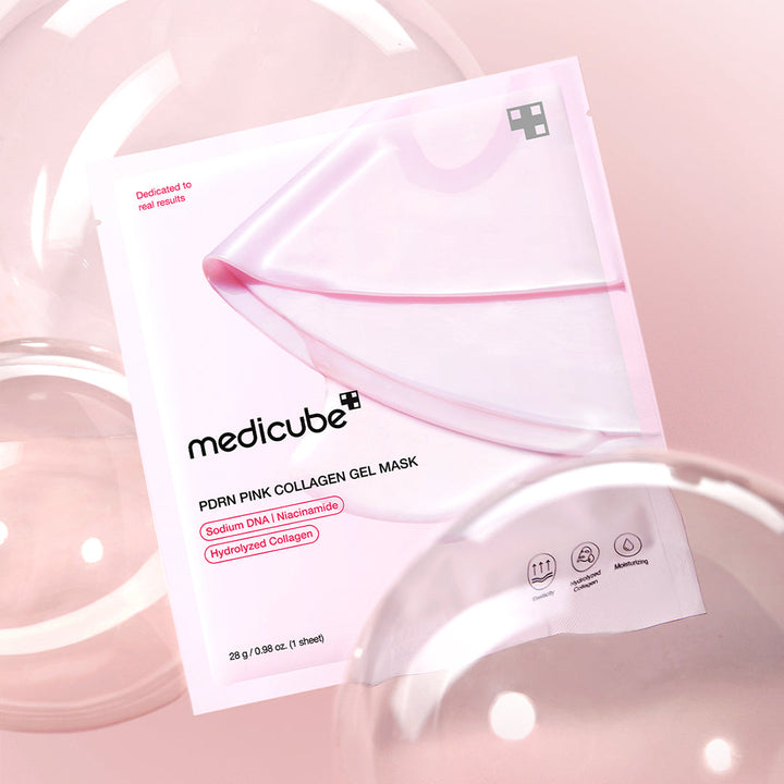 Medicube PDRN Pink Collagen Gel Mask 1 Sheet x 4 - 20g | ميديكيوب قناع بي دي آر - 20غ #2