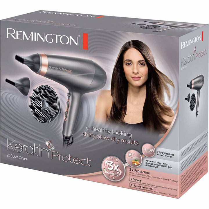 Remington Keratin Protect Dryer AC8820 |  ريمينغتون مجفف للشعر بالكريتين