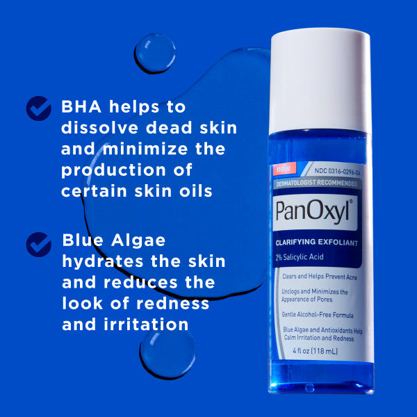 PanOxyl Clarifying Exfoliant with 2% Salicylic Acid - 118ml | بانوكسيل مقشر بحمض الساليسيليك 2% - 118 مل