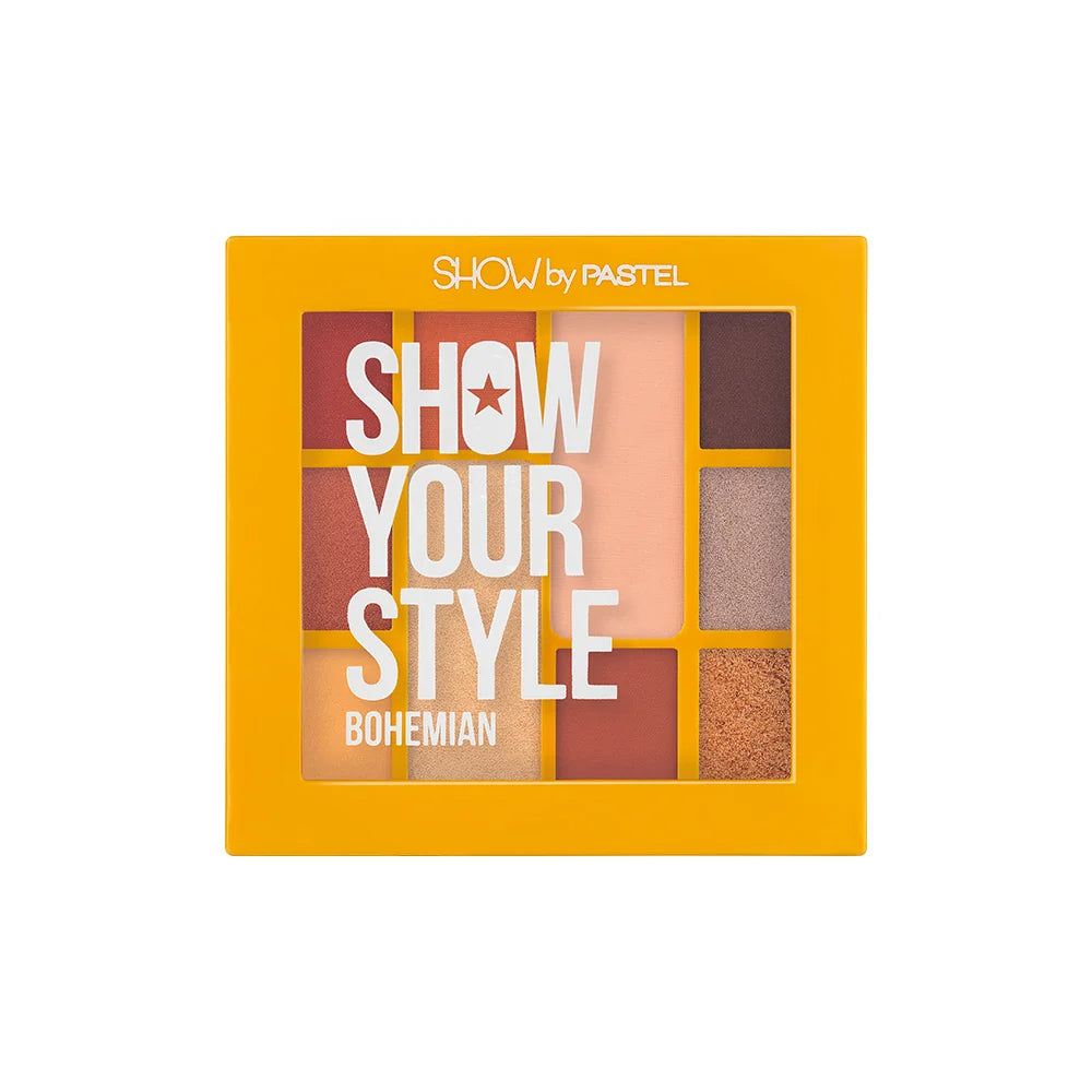 Pastel Show Your Style Eyeshadow Set - 8X1.30g - 1.30g |باستيل باليت اي شادو شو يور ستايل - 1.30 غ