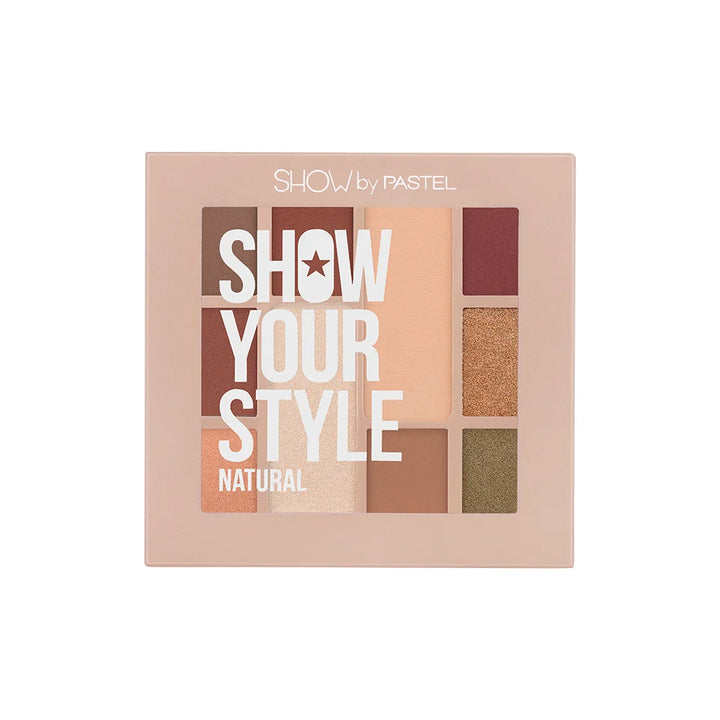 Pastel Show Your Style Eyeshadow Set - 8X1.30g - 1.30g |باستيل باليت اي شادو شو يور ستايل - 1.30 غ