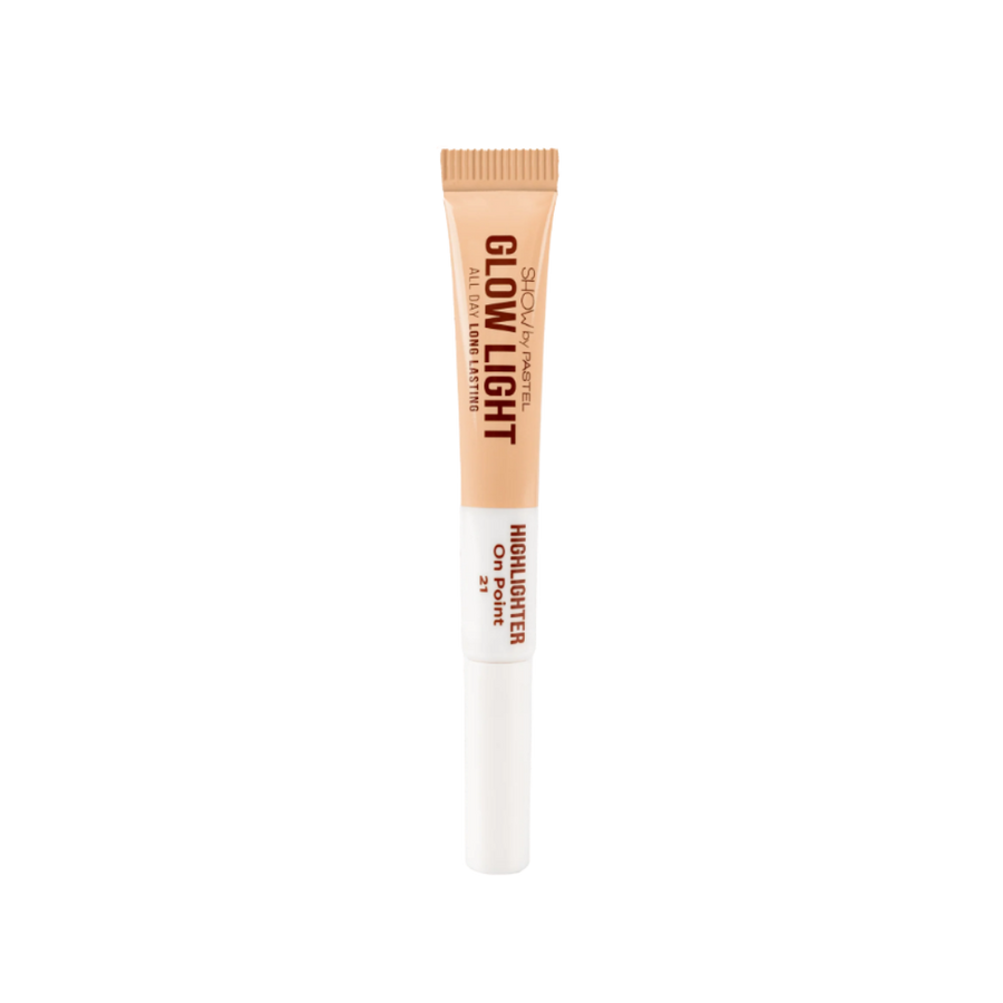 SHOW BY PASTEL Glow Light highlighter On Point shade 21 makeup tube packaging