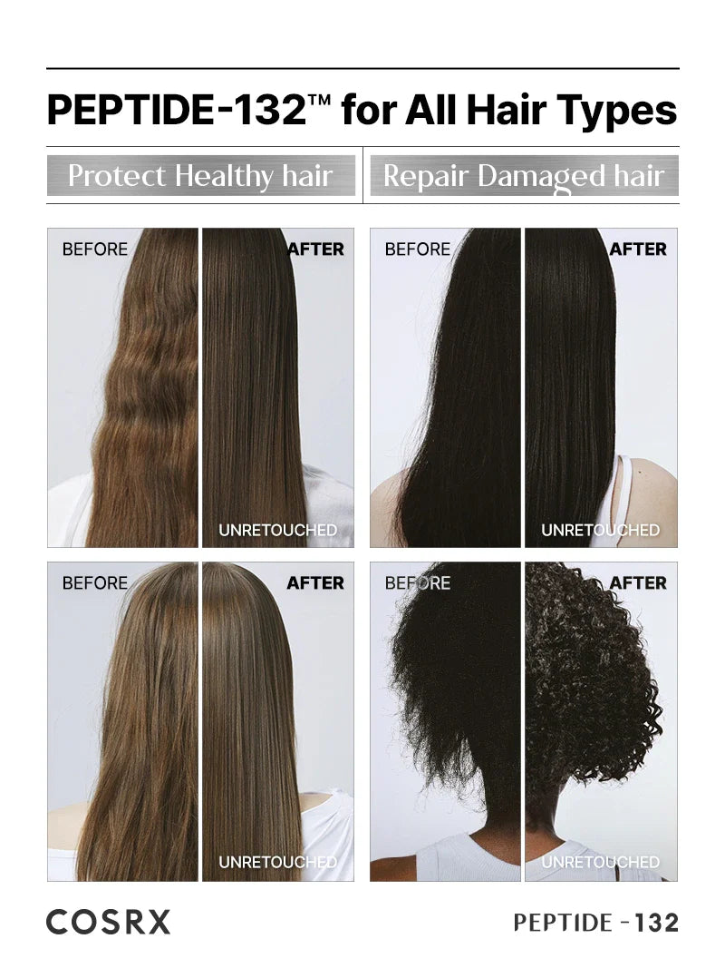 COSRX Peptide-132 Ultra Perfect Hair Bonding Shampoo - 200ml | كوزركس شامبو بوندينغ للشعر أولترا بيرفكت - 200مل