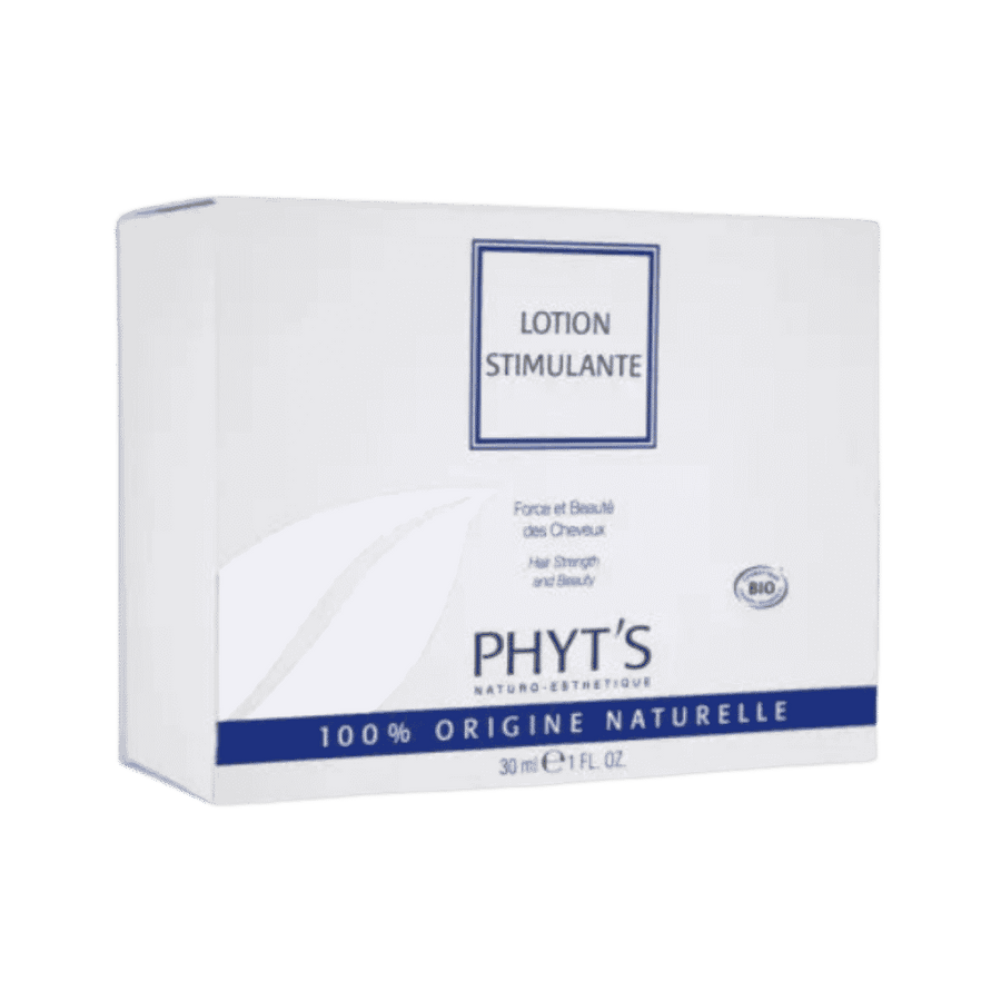 Phyt’s Lotion Stimulante BIO hair strength and beauty lotion 30ml white box packaging