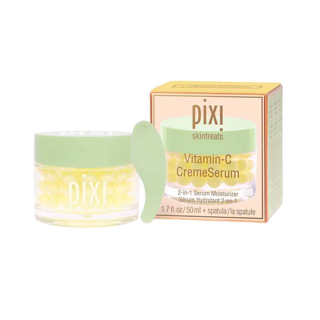 Pixi Vitamin-C CremeSerum, 50ml orange tube with mint green cap and white label