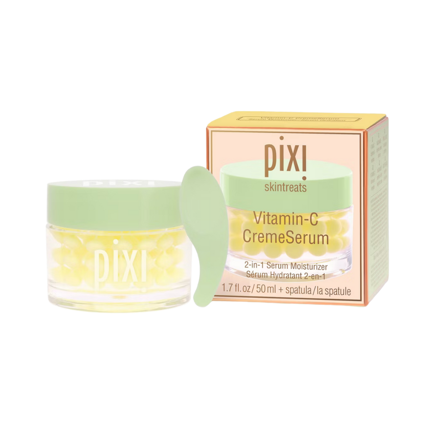 Pixi Vitamin-C CremeSerum, 50ml orange tube with mint green cap and white label